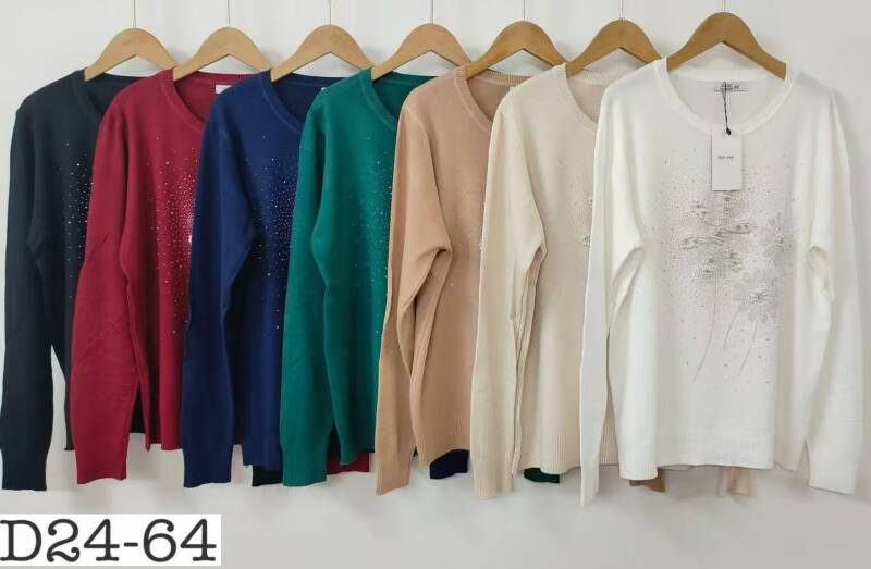 Bluzki damskie Roz Standard, Mix Kolor Paczka 10 szt